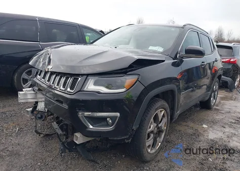 2018 Jeep Compass Limited 4X4 z USA, uszkodzony, nr VIN 3C4NJDCB0JT332905